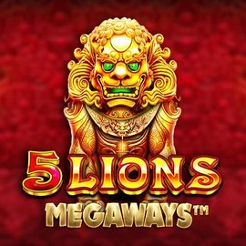 Slots logo of 5 Lions Megaways from Pragmatic Play at Versailles Casino