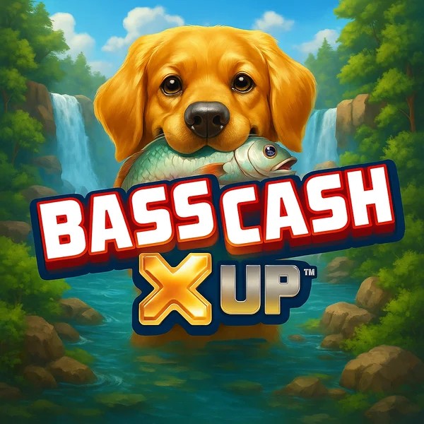 Bass Cash X UP logo by Alchemy Gaming at Versailles Casino
