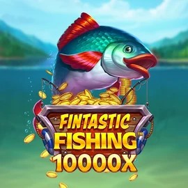 Fintastic Fishing online game logo by Foxium on versaillescasinos-es.com