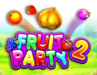 Fruit Party 2 online game logo by Pragmatic Play on versaillescasinos-es.com