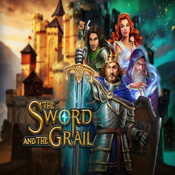 The Sword and the Grail logo – Slots by Play'n GO at Versailles Casino